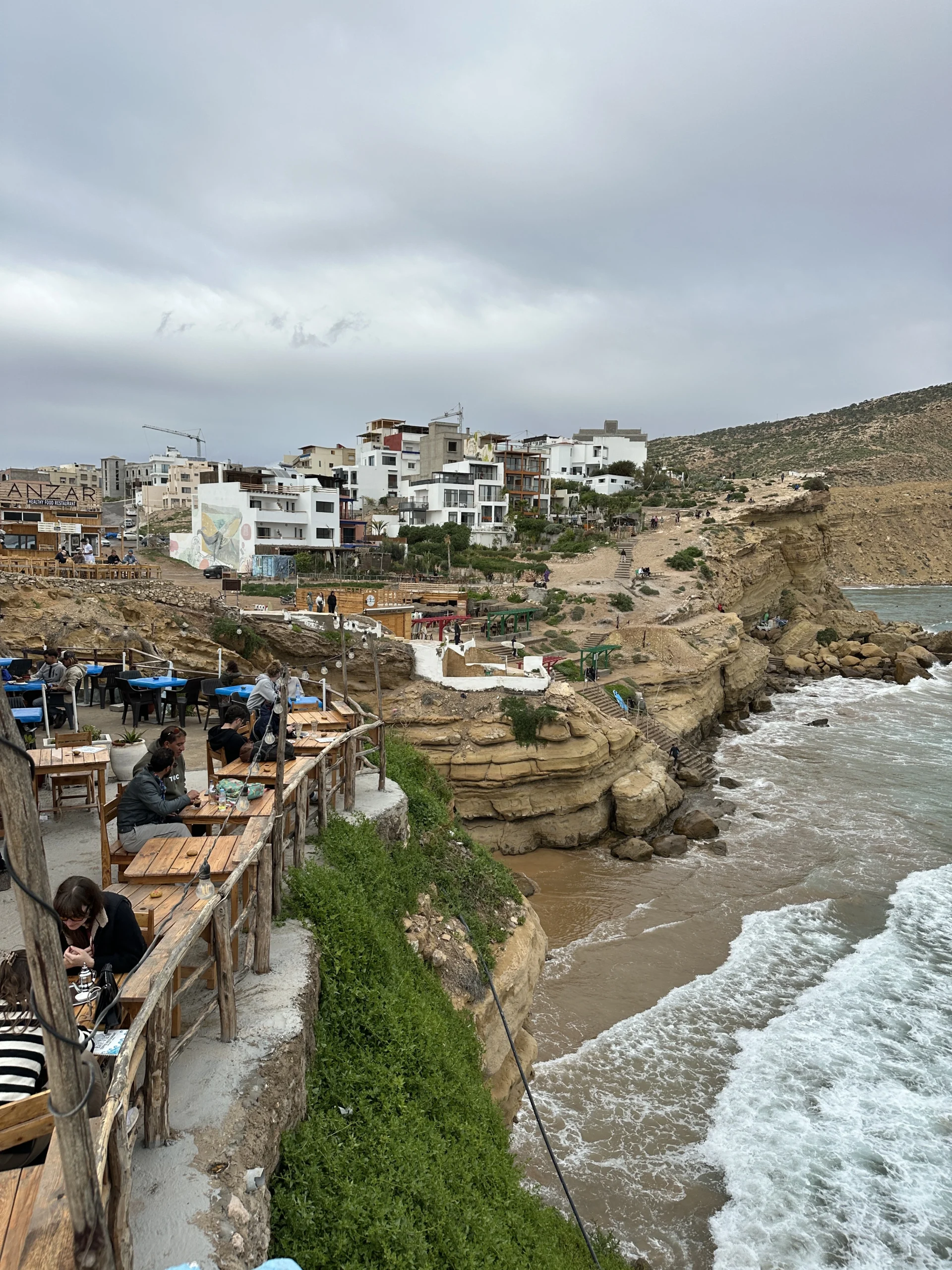 Surf session at Spearsurf camp, Taghazout Morocco