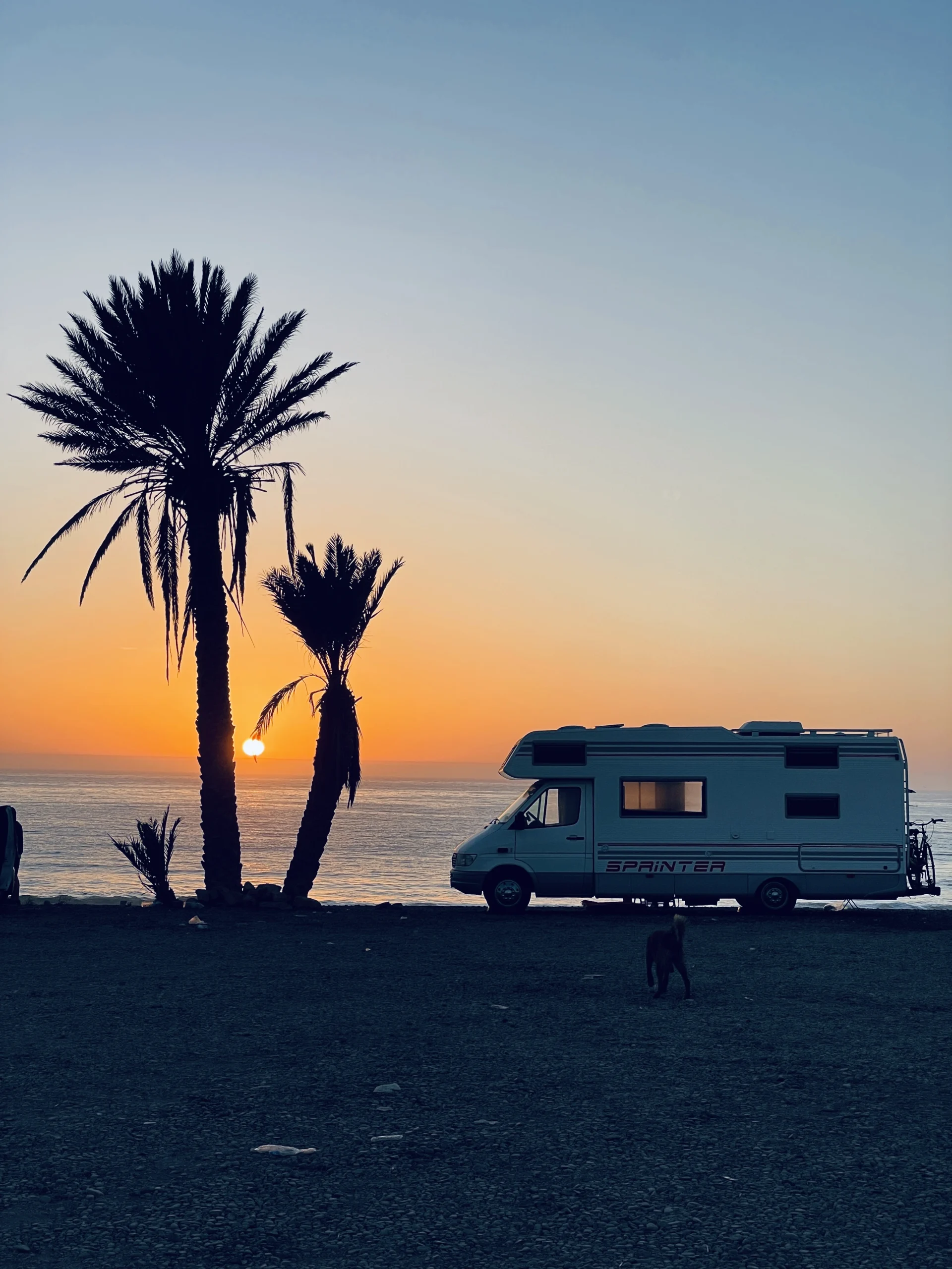 Spearsurf camp scene, Morocco