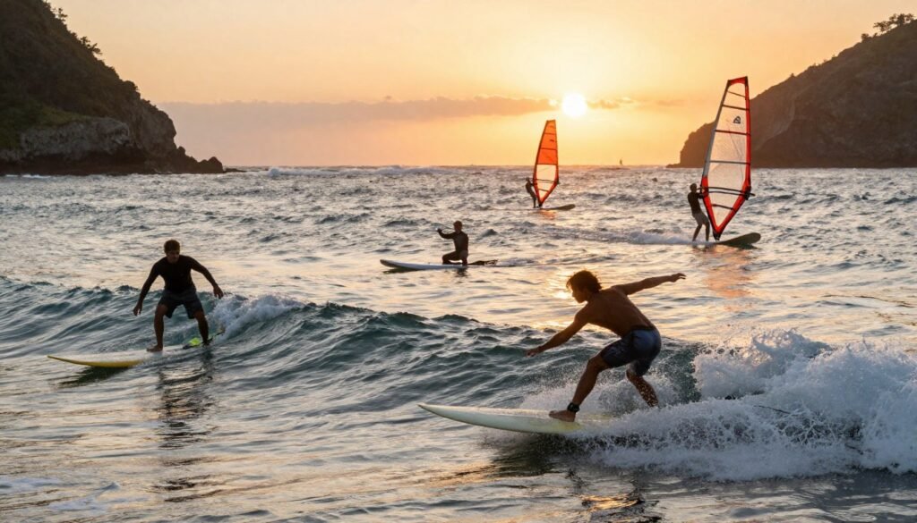 types of surfing