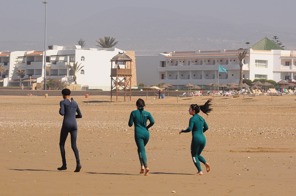 surfing in Morocco